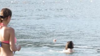 Turkish Girl With Huge Boobs Candid Voyeur 2