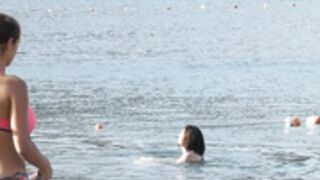 Turkish Girl With Huge Boobs Candid Voyeur 2