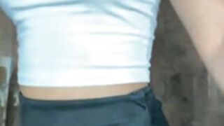 AmyClintonn show her butt in Livejasmin