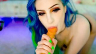kati3kat 3.31.23 corset sloppy drunk bj