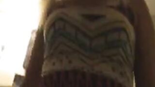 kalee lost a bet lap dance