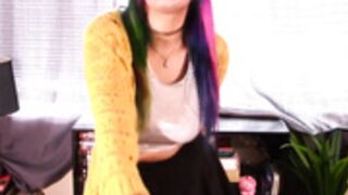 ohainaomi - HD Nerdy College Slut Cum On My Glasses