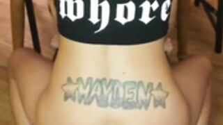 Sluttylittlelex Gets Her Pussy Slapped Onlyfans