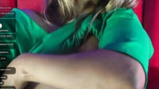 AyeshaSinghania oiling her boobies