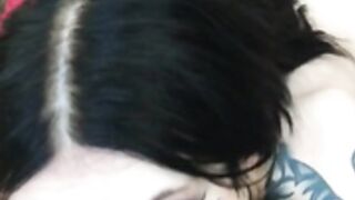 Raven Friday forest blowjob