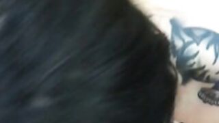 Raven Friday forest blowjob