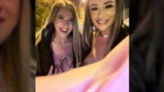 isabellaetthan & eva_ryen show boobs outside 01.03.23