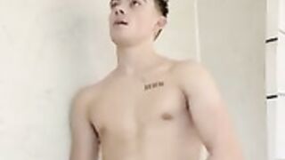 Connxr_r wank in the Shower