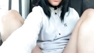 Swedish/ camgirl Etherealsweden Livestream in car