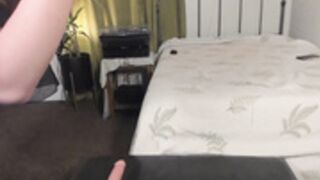 Audrey_ intense fuck machine with spanks