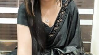 Meenakshi- black saree strip