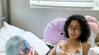 Random latina dildoing