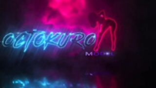 Octokuro and purple bitch - double dildo