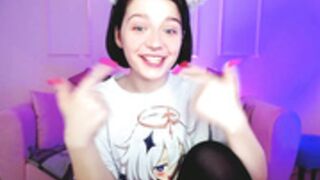 meganbarnett AHEAGO milk CUM FACIAL w drooling