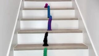 Dildo stairs