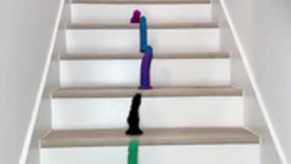 Dildo stairs