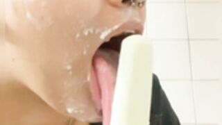 Brazilian Girl Long Tongue Fetish - Comp 2