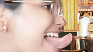 Brazilian Girl Long Tongue Fetish - Comp 1