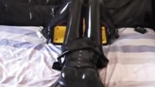 Kigurumi Trans Testing Her New Fucking Machine