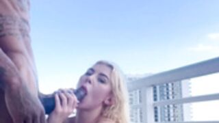 irltinax fucked on a balcony