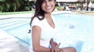 Mia Khalifa Pool Sex w/ Creampie