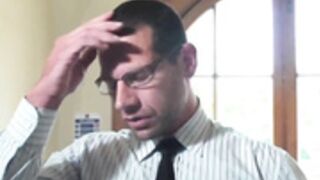 The student sucks his teacher