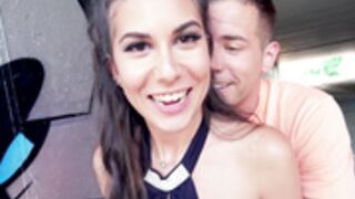 Anya Krey public anal