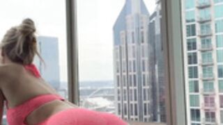 daisy keech in pink seethrough