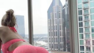 daisy keech in pink seethrough