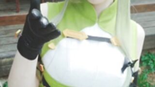 goblin slayer high elf archer cosplay Mikomi Hokina r18
