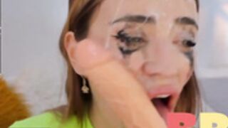 Alejamillan Sloppy Dildo Deepthroat