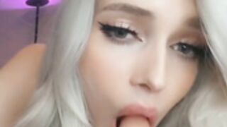 Novaruu ASMR dildo blowjob