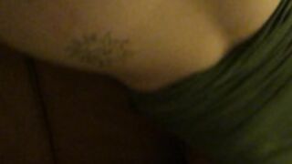 She couldn't wait. Cucks wife barebacks my BBC