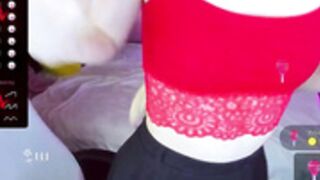 Cute Vlada-Dance shows cunt and boobs faceless