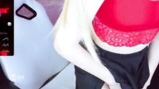 Cute Vlada-Dance shows cunt and boobs faceless