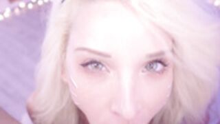 mycherrycrush maid, cum in mouth