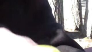 Two girls smoke bong