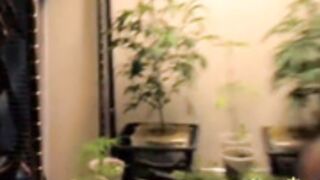 Charlie Laine and Celeste Star smoking weed