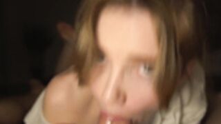 Blowjob sister love_machine_  & cum in mouth