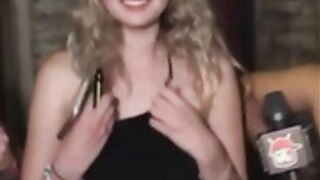 Texas College student flashing