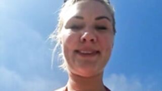 Swedish Nasty_sweden outdoor in bikini