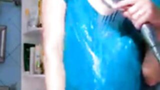 Horny wild Erica_Lander shower and sex fun