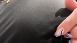 Swedish Yasmiine flashing and tit play in libery