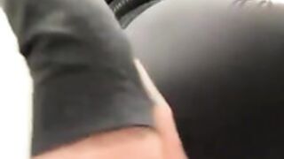 Swedish Yasmiine flashing and playing