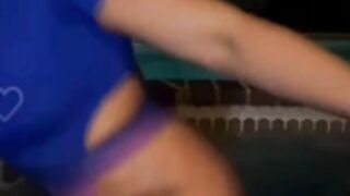 Paige VanZant  Showing boobs and butt