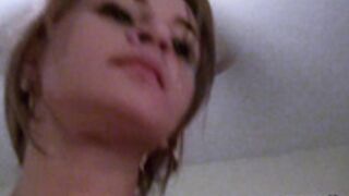 Sexy Blonde Latina Filmed POV Style