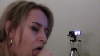 Sexy Blonde Latina Filmed POV Style