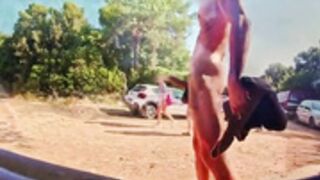 GentlyPerv - Gilrs jerks him off while friends watch