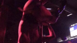 Mistybabyx OF Strip Club Pole Dance