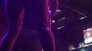 Mistybabyx OF Strip Club Pole Dance